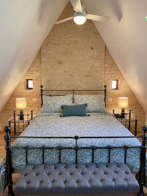 Charming 19Th Century Farmhouse With Pool Vitrac  Exterior foto