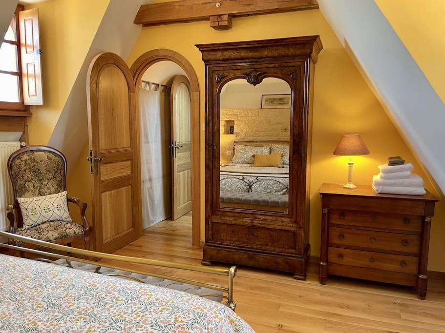 Charming 19Th Century Farmhouse With Pool Vitrac  Exterior foto